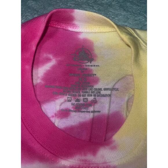 Walt Disney World Spirit Jersey Tie-Dye Long Sleeve Shirt Adult Burst Sz XS NWT - Picture 10 of 11